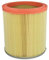 vhbw filtre d'aspirateur pour Rowenta Bully Laveur, Collecto, Collecto Bully, NP 0005495 P LB, RB 60, RB 60 A aspirateur filtre rond plissé