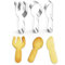 3 Stück Edelstahl Ausstechformen-löffel-Gabel-Messer-Form-Fondant-Moulds Biscuit Formen Backwerkzeuge Für Heim Kuchen-schokoladen-Dessert