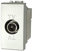 Connettore Presa TV Terminale Maschio, Compatibile Con Bticino Living Light (Grigio)