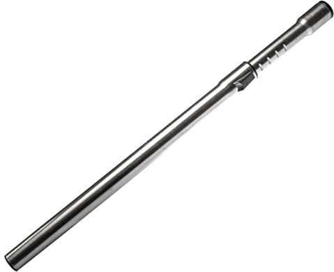 vhbw tubo compatibile con Miele S323 I-2, S324 I, S324I, S326I, S326, S324 I-2 aspirapolvere - con attacco da 35 mm, 60-100 cm, nero/argento