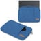 Hülle Tasche kompatibel für Medion Akoya E1239T Notebook Schutzhülle Schwarz/Grau/Blau Cover Laptop Case, Farbe:Blau