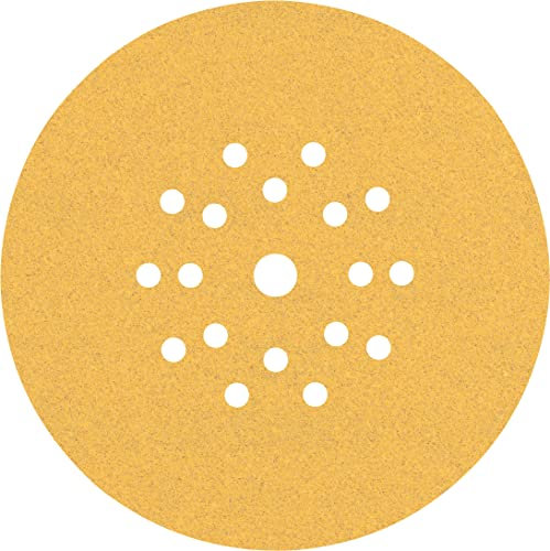 Bosch 25x EXPERT C470 Sandpaper (for Paint on wood, Hardwood, Ø 225 mm, Grit 100, Professional Accessory Drywall Sander)