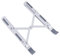 PC SQUARE Laptop Tabletop Stand/ Computer Tablet Stand 6 Angles Adjustable Aluminum Ergonomic Foldable Portable Desktop Holder Compatible with MacBook, HP, Dell, Lenovo & All Other Notebook (Silver)