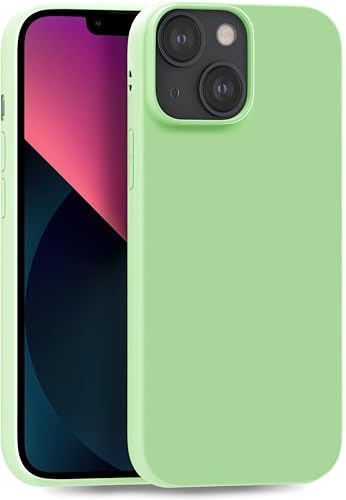 MyGadget Cover per iPhone 13 - Custodia Protettiva in Silicone Morbido – Case TPU Flessibile - Ultra Protezione Antiurto & Antigraffio - Verde