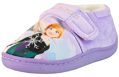 Disney Filles Chaussons Frozen Violet 24 (UK 7)