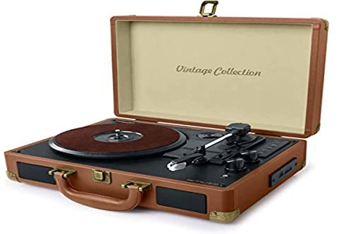 Muse MT-103 CL Beige (Camel) Tocadiscos ESTÉREO/USB/Bluetooth