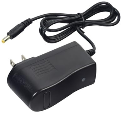 AlveyTech 10.95 (12.6) 1 AMP Volt Coaxial Lithium-Ion Battery Charger - Replacement for The Razor Electric Party Pop, Tekno Scooter, and Turbo Jetts Heel Wheels, Wall-Mount Chargers, LED Indicator