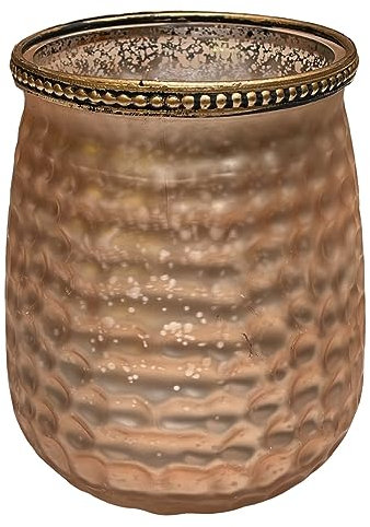 Windlicht -Cordell- Glas 14cm Pearl Dekoration Teelichthalter