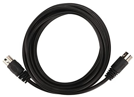 Câble de Connecteur de Prise Mâle DIN 4 Broches, Cordon D'extension Adaptateur DIN 4 Broches Mâle vers Mâle pour Enregistreur Vidéo Numérique DVR, Téléviseur Vintage, DVD,