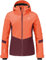 Schöffel Damen Ski Jacket Kanzelwand L, komfortable Skijacke mit 4-Wege-Stretch, wasserdichte und atmungsaktive Outdoorjacke mit Skiticket-Tasche, coral orange, 36
