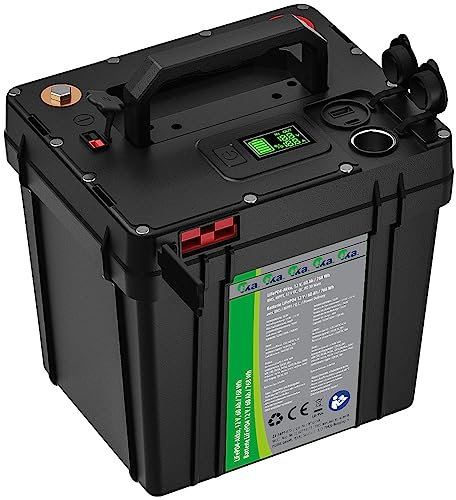 tka Köbele Akkutechnik Powerbanks: LiFePO4-Akku, 12 V, 60 Ah / 768 Wh, BMS, MPPT, 12 V DC, QC, PD 30 Watt (Powerstations LiFePO4, Mobiler Stromspeicher, Ladestation für iPhone)