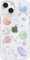 Abbery Handyhülle für iPhone 13/14/15 Hülle Planeten Stern Muster Glitzer Durchsichtig Mit Weltraum Motiv Kawaii Sparkle Flexibel Stoßfeste Frauen Mädchen Süß Anti-Kratzer Schutzhülle