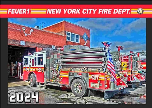 Kalender 2024 New York City Fire Dept. (12.Jahrgang) limitiert auf 100 Stück -