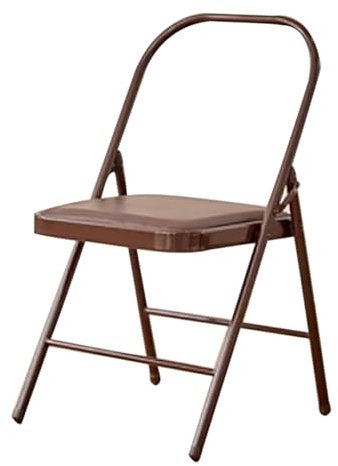Yoga-Stuhl, Iyengar-Yoga-Stuhl, Hilfsstuhl, kühner Yoga-Stuhl, Hocker, Heim-Hilfs-Fitnessstuhl,Brown-31.5in 1 Piece