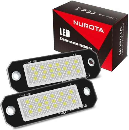 NUROTA Kennzeichenbeleuchtung Kompatibel mit VW T5