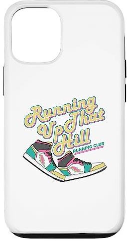 Hülle für iPhone 15 Running Up That Hill Retro-Laufmarathon Track Cross