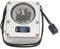 3pin Interface PC Water Cooling Meter LCD Display, G1/4 Thread Acrylic Monitor, Suitable for Most Computer Cooling Pipes or Connectors (Silver)
