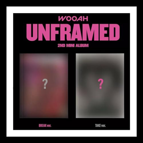 WOOAH UNFRAMED 2nd Mini Album (BREAK / TAKE - Random Ver.) K-POP SEALED
