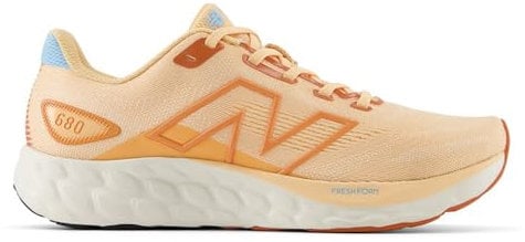 New Balance 680, Sneaker Mujer, Naranja, 40.5 EU