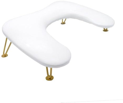 HGZLQKD U Shape Arm Rest, Portable Nail Arm Rest Stand, Manicure Armrest, Non Slip for Nail Technician Acrylic Nails Personal Desk