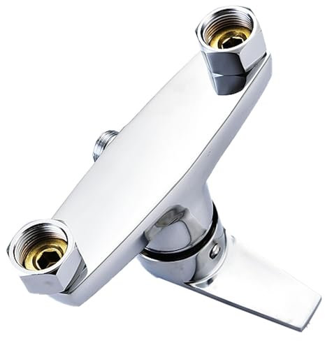 Aggiornamenti a leva singola doccia rubinetto a parete singola leva controllo doccia elegante miscelatore doccia rubinetto dopo bagno