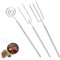 Yuannee Fourchette à Pralines,3 PCS Fourchette À Chocolat En Acier Inoxydable A Fondue Pour Le Fromage Pour Tremper Chocolat Décoration Pâtisserie Fondue