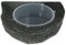 BESPORTBLE alimentador de Agua dispensador de Agua de terrarios de Reptiles Bebedero para Reptiles Comedero Desmontable Herramienta de alimentación de Agua Bebedero de Lagarto Resina