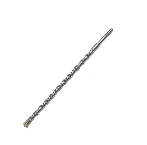 ApuaVireo&Co 1pcs SDS Plus Hammer Drill Bit, 1000mm Extra- Length 8-32mm Concrete Cross Drill Bits(28mm x 1000mm)