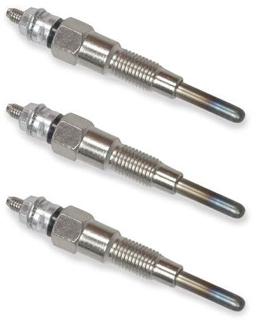 LEPEVNEY Diesel-Glühkerzen passend für Kubota D722 D902 D905 D1005 D1105 V1305 V1505 Rasenmäher BX1800D BX1830D, 168516551 Traktor B1700D B1700E ZD326 ZD331