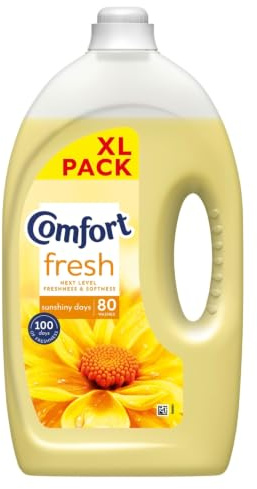 Comfort Sunshiny Days Fabric Conditioner 80 Washes 2490ml