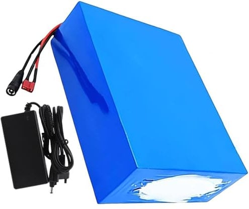 72V 20AH E-Bike Battery Cells Waterproof PVC Lithium Electric Bike Battery for 3300W 3000W 2800W 2200W 1800W 1500W 1200W 1000W Motor with Charger XT60