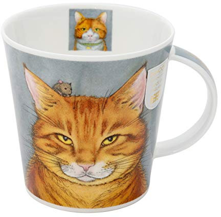 Dunoon Bone China Rogues' Gallery Cats Mug (Ginger)