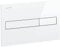 Placa de accionamiento Laufen AW1, doble rasante, 250x10x160mm, H895661, Color: blanco