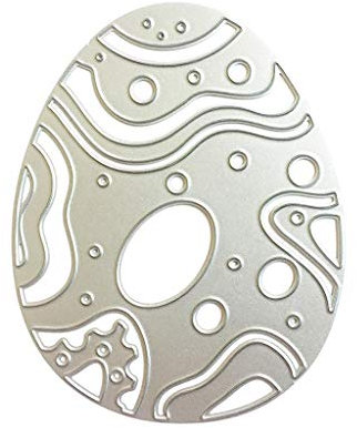 Kalttoy Stanzschablone Ostern, Scrapbooking Schablonen Prägeschablonen Stanzformen, für Sizzix Big Shot und andere Stanzmaschine