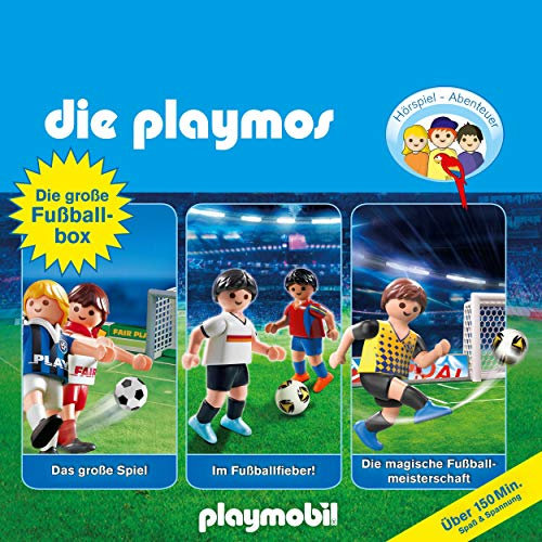 Die große Fussball-Box. Das Original Playmobil Hörspiel: Die Playmos 7, 51, 60