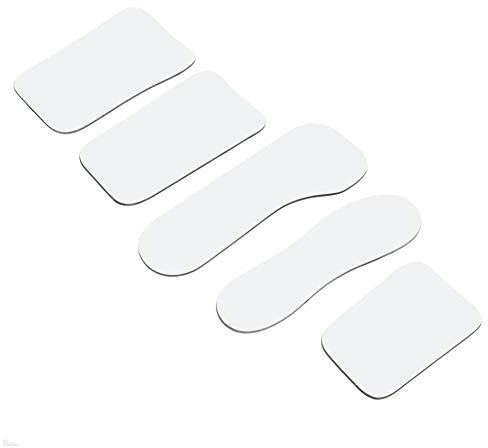 Nikou Dental Reflector Mirror - 5 Stück Kieferorthopädische intraorale Fotografie 2-seitiges Leichtgewicht für Klinikzahnarzt Gute Reflexionseffekt
