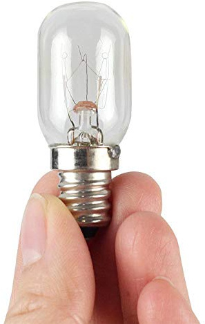 Réfrigérateur Ampoule 10W E12 110V Hotte de réfrigérateur à micro-ondes Four à micro-ondes Réfrigérateur ampoule ampoule Tungstène Filament Lampes d'ampoule chaud Blanc Ligthing