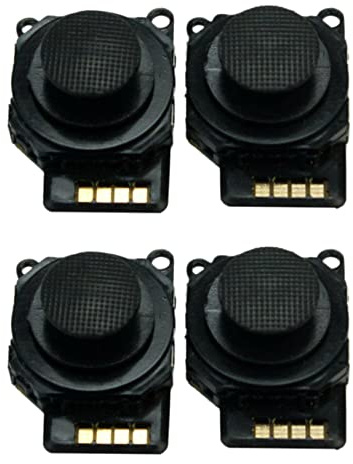 VENEKA 4 Stücke Joystick Taste Control Daumen 3D Analog Stick für PSP 2000 2001 2002