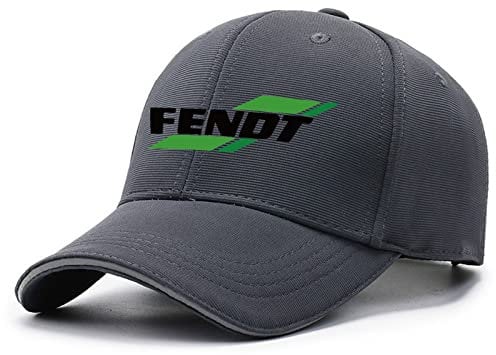 HAOZAILIN Herren Baseballkappen für FENDT Bedruckt Klassische Papa Kappe Atmungsaktive Baseballmützen Unisex Trucker Kappen Sommer Sonnenhut – Geschenk Teenager-Dark Grey||One Size