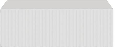 Selsey Nachttisch Beistellschrank Beistelltisch Nachtschrank Hängend Mit Schublade Weiß Veldio