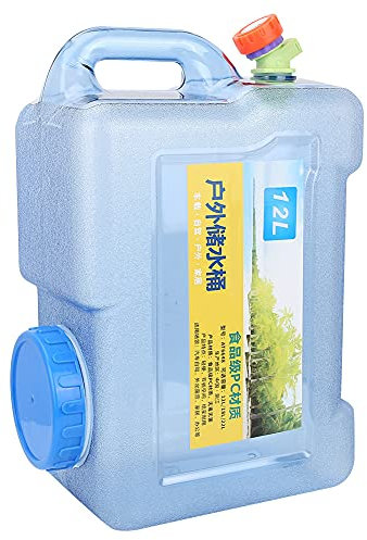 Seau D'eau Portable Pour Voyage En Plein Air, Bouteille En Plastique De Qualité Alimentaire, Réservoir d'eau portable pour extérieur, Conteneurs D'eau De Camping Pour Voyage En Plein Air(18L)