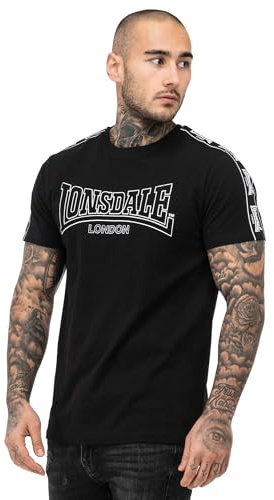 Lonsdale Herren T-Shirt Normale Passform VEMENTRY