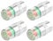 4 Pcs Car Tire Tyre Pressure Monitor, Valve Stem Dust Caps, 3 Colors Warning Safety Case Cover Sensor Indicator Eye Alert for Cars Motorcycle Bikes