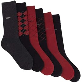 BOSS Herren 6p Rs Giftdesign CC Socks_Gift_Set