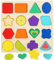 Wooden Jigsaw Puzzles for 3 4 5Year Old Kids Numbers & ABC Alphabet Learning Toys - Early Education Toys-Wooden Puzzles Montessori Toys for Girls Boys Gifts. (Shape)
