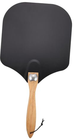 1 Pc Pala De Aluminio Plegable Para Pizza Herramienta Para Pizzas Moldes Para Pizza De Pellets Espátula Para Pizza Herramienta Para Cortar Pasteles Espátula De Hielo Madera Black Cabilock