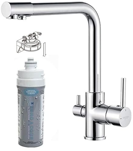 Euroacque kit microfiltrazione per acqua da bere mod. RIVER ARGENTO 3 VIE