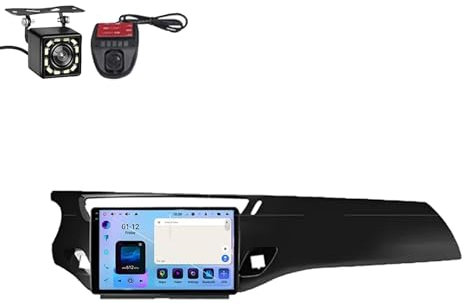 Generico HYGZYH per Citroen C3 DS3 2010 2011-2016 Autoradio Bluetooth 2 DIN 9 Pollici HD Touch Screen Autoradio Bluetooth Wireless Carplay Android Auto GPS WiFi Bluetooth Mirror Link (Colore: W20)
