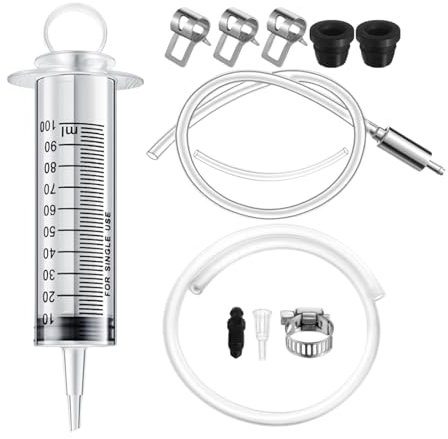 Adsfvs Kit Pompa Vuoto Freni | Pompa di Aspirazione Olio - Kit 12 Pezzi per Sostituzione Frizione Auto Moto Trattorini Barche