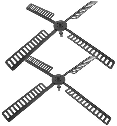 GALPADA 2 Sätze Windmühlenblätter Robuste Kunststoffteile für Garten Solarwindmühlen Wetterfest und als Ersatz für Gartenleuchttürme und Dekoration